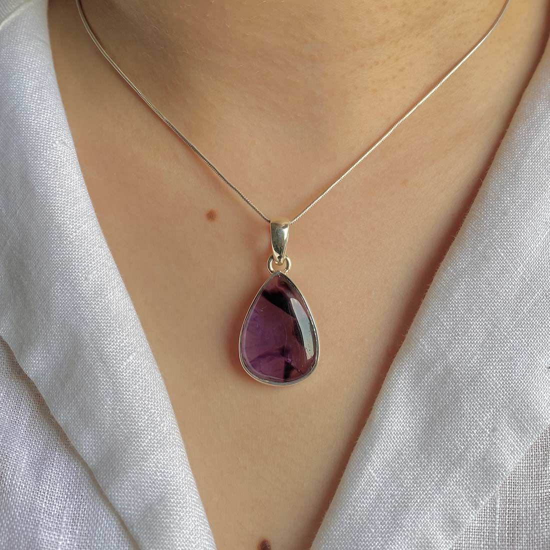 Star Amethyst Pendant-(STA-P-10.)